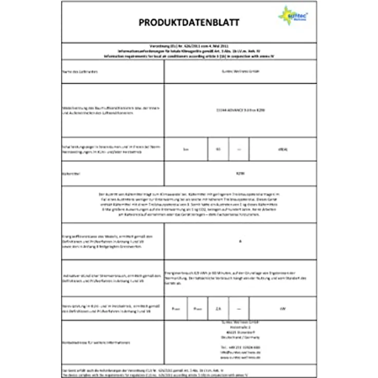 Suntec 15144 Advance 9.0 ECO – Bild 11