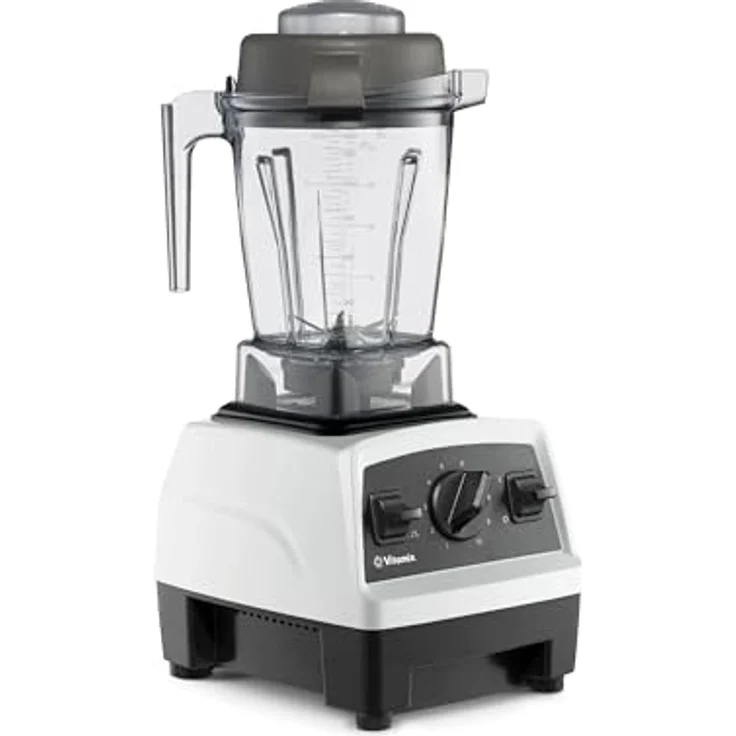 Vitamix E310 Explorian Mixer, 1,4-Liter BPA-freier Behälter, variable Geschwindigkeitsregelung, selbstreinigend, weiß – Bild 5