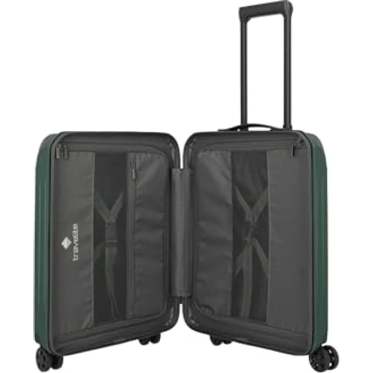Travelite Dynamiic Kabinentrolley 55 cm, 4 Rollen, grün, 100% ABS, 40 x 20 x 55 cm – Bild 5