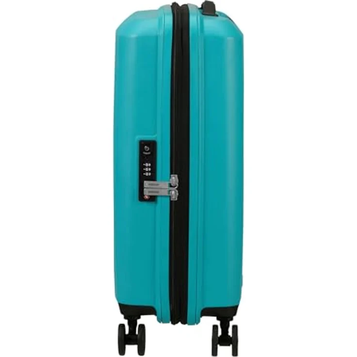 American Tourister Aerostep - 4-Rollen-Kabinentrolley 55 cm erw., Polypropylen, schwarz – Bild 3