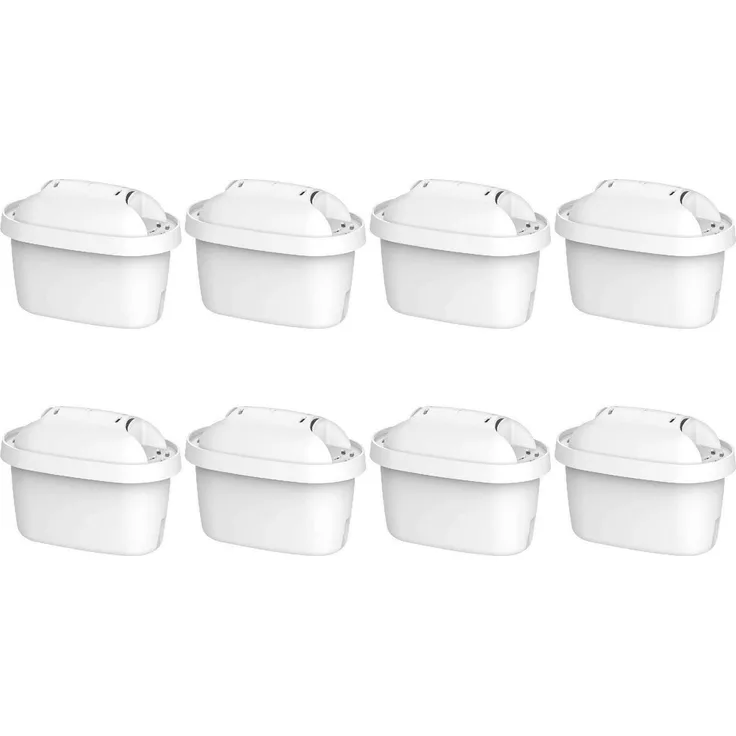 Maxblue Filterkartuschen für Brita Maxtra+ Plus, 8 Stück, BPA-frei, zertifiziert von TÜV SÜD und NSF, kompatibel mit Brita Kanne Marella