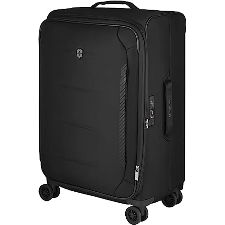 Victorinox Crosslight, Medium Softside Case, Reisekoffer, Trolley, Mittelgroß, 30 x 45 x 68 cm, Schwarz – Bild 2