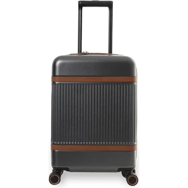 The Chesterfield Brand Zuna Kabinentrolley S, 55 cm, grau, 4 Rollen aus 100% Polycarbonat – Bild 1