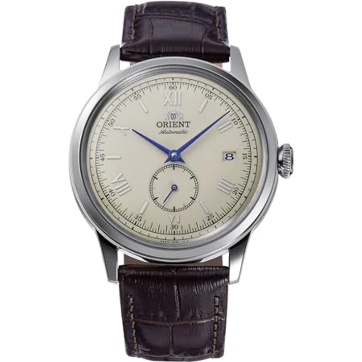 Orient Bambino Version 7 Kleine Sekunde 38,4 mm Automatik/Handaufzug Kleideruhr, Champagner, Japanisch – Bild 1