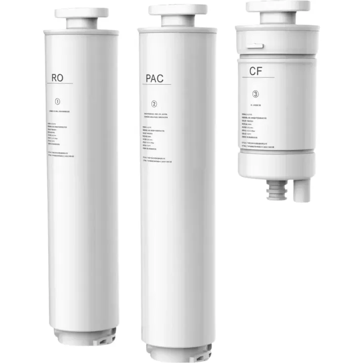 Neues Wasser AORA W12 Ersatzfilter Komplett-Set, 3-fach Filterung für Umkehrosmoseanlage, werkzeugloser Austausch