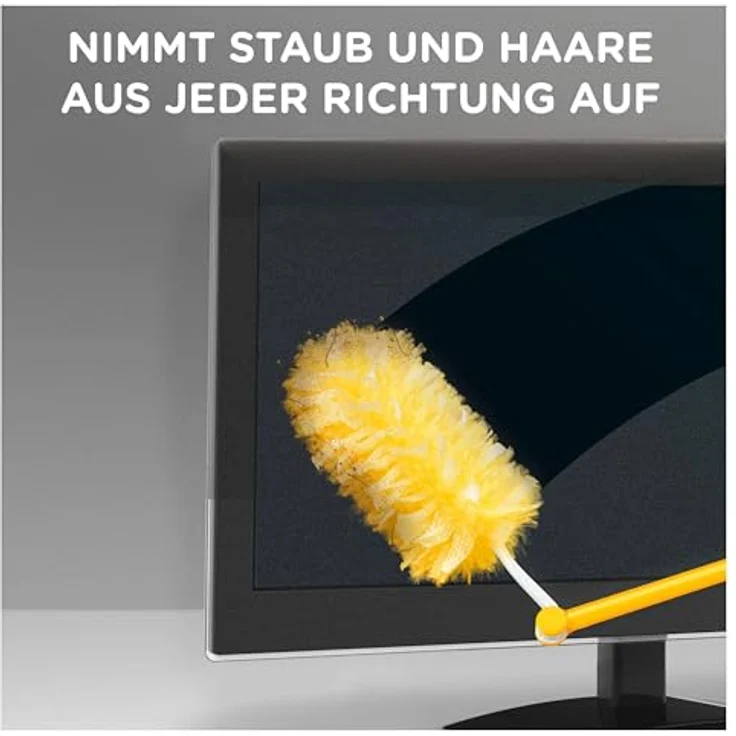 Swiffer Staubmagnet 360° Nachfüllpack 5 Tücher, nimmt Staub, Haare & Allergene aus jeder Richtung auf – Bild 5