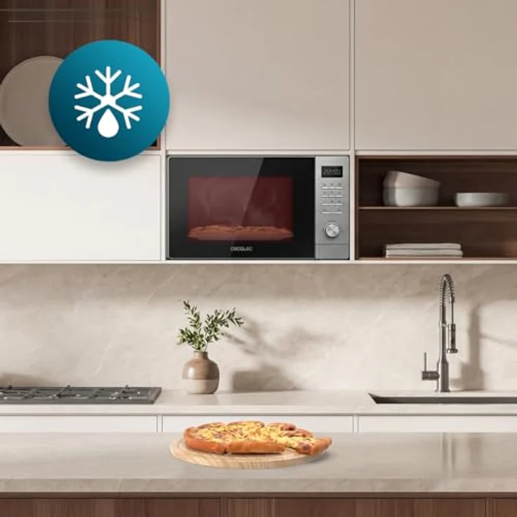 Cecotec Proclean 5005, Solo-20l-Mikrowelle mit 700 W, 3DWave-Technologie, eingebaute Uhr und Timer – Bild 3