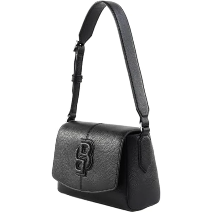 Boss Anett Umhängetasche 22 cm, schwarz, aus 100% Polyurethan, 22 x 8 x 15 cm – Bild 2