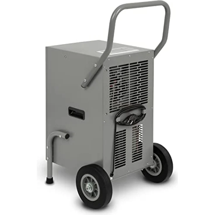 EBERTH Bautrockner Gewerbe-Luftentfeuchter Bau-Entfeuchter, Leistung 50L / Tag, einstellbar von 20% - 90% RH, Raum-Trockner in schwarz – Bild 3