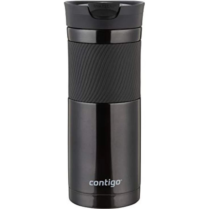 Contigo Thermobecher Byron Snapseal, Edelstahl Isolierbecher, Kaffebecher to go, auslaufsicher, spülmaschinenfester Deckel BPA-frei, 590 ml – Bild 2