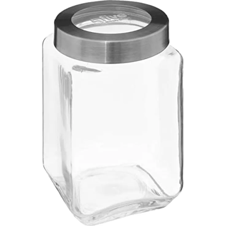 5 five simply smart FIVE Einmachglas, 1,6 l, verspiegelt, transparent