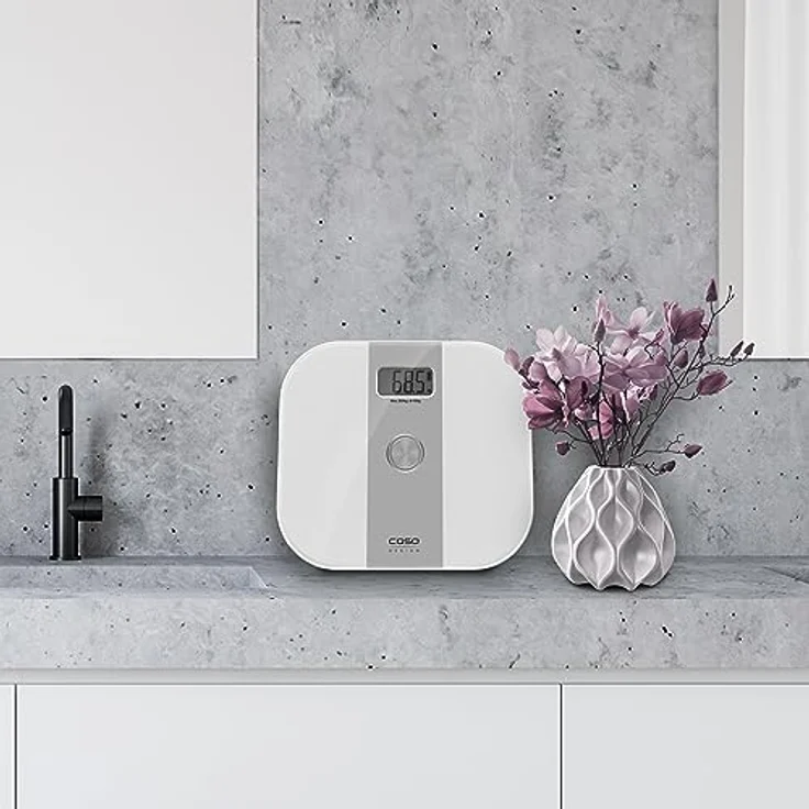 CASO Body Energy, Design Personenwaage mit Body Energy Technologie, Digitalwaage, keine Batterien notwendig, umweltschonend und nachhaltig, bis 200 kg in 100 g Schritten – Bild 6