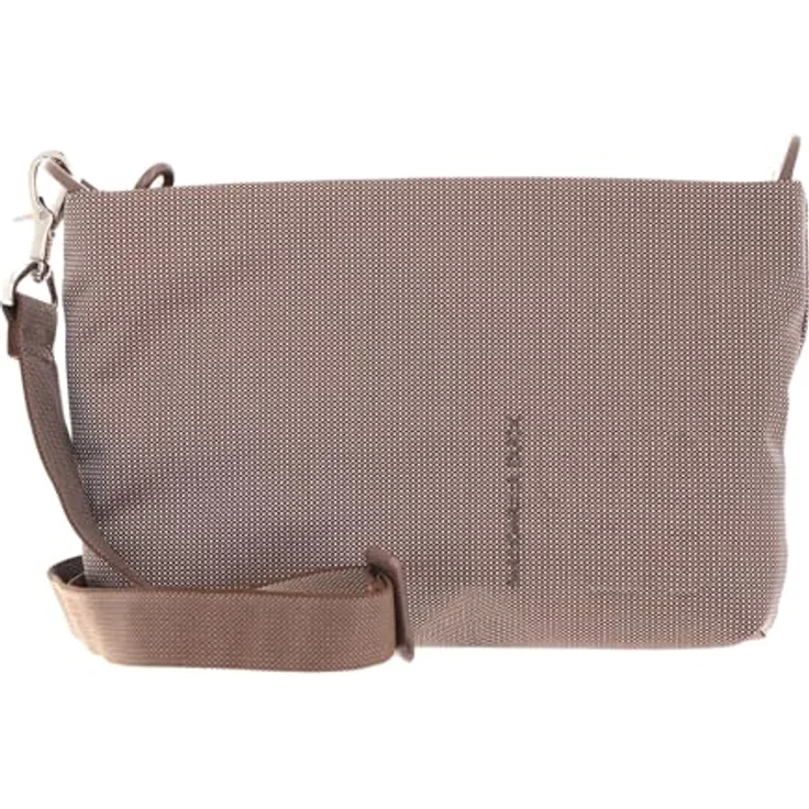 Mandarina Duck MD20 QMT24, Umhängetasche aus robustem Polyester, braun, 25 x 5 x 15.5 cm – Bild 1