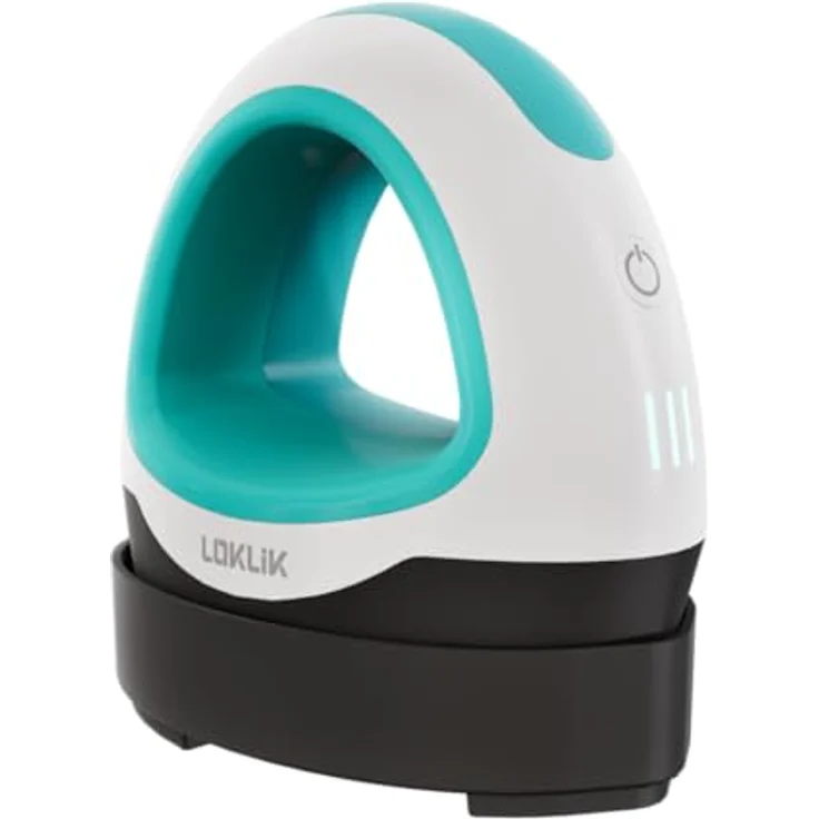 LOKLIK Reisebügeleisen Mini Heat Press, Kompakte Heizpresse, Transferpresse zum Aufbügeln, Textildruck, blau – Bild 4