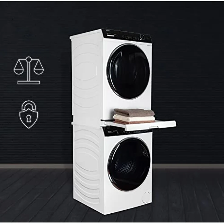 Haier Verbindungssatz für Waschmaschinen und Trockner, Premium-Qualität, kompatibel mit Haier-Waschmaschinen der Serien 3, 5, 7 und den Trocknern der Serien 5 und 7 35602564 weiß – Bild 5