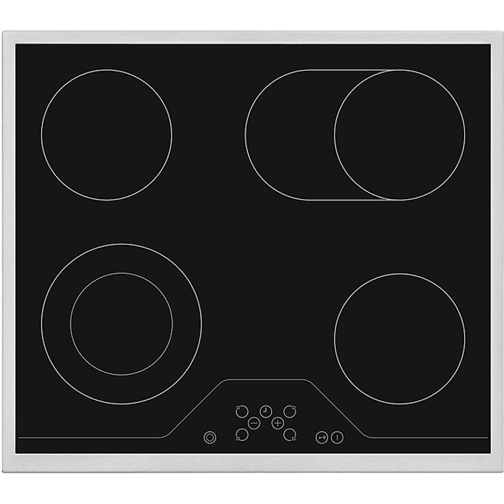 KOENIC KBH 2621, Elektrokochfeld 590 mm breit, 4 Kochzonen, induktionsfähig