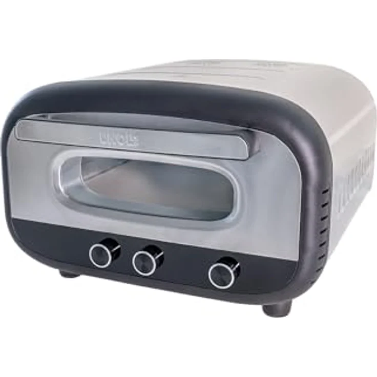 Unold Pizzaofen Alfredo 68806 – Premium Pizzaofen für Steinofenpizza, 450 °C Temperatur, Pizzastein, schnelles Aufheizen, mit Touch-Control-Display, doppelverglaster Tür und Pizzaschieber – Bild 1