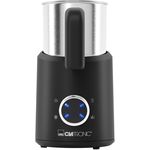 Clatronic Milchaufschäumer elektrisch | mit Heizfunktion | warmer und kalter Schaum | für dichten, cremigen Schaum | 740ml | MS 3812