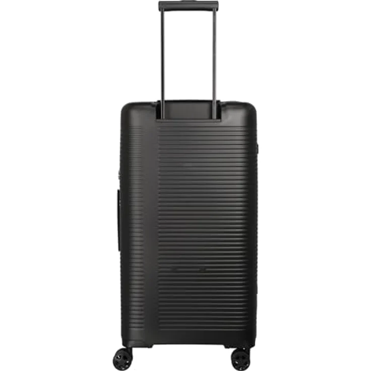 Travelite 4-Rad Hartschalenkoffer groß 101 Liter, XL Trunk Koffer, Gepäck Serie Roomer: Hartschalen Trolley mit TSA Kombinationsschloss, 78 cm Schwarz – Bild 4