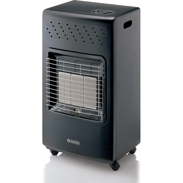 Olimpia Splendid STOVY INFRA Tragbare Infrarot-Industrie-Heizung 4200W, Lüfterloses Design, Schwarz