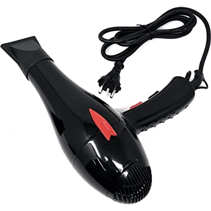 Tempo di Saldi RCT3900 Professioneller Haartrockner, 2000 W, Friseur, mit zwei Geschwindigkeiten – Bild 2