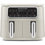 Karaca Air Cook Duo Hausmannskost XXXL 8 Liter Airfryer, Starlight, 8 Personen