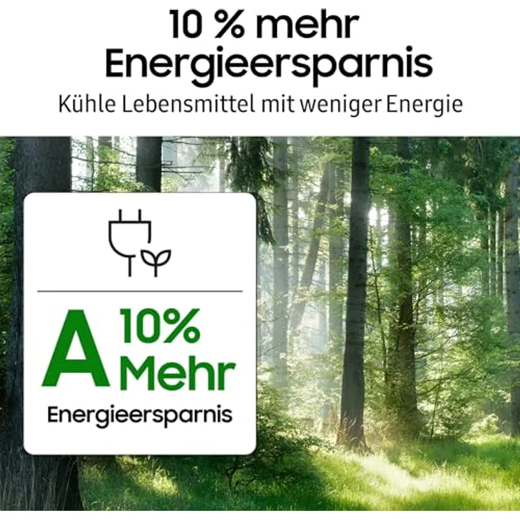Samsung RM90F67CECEF Kühl-Gefrier-Kombination, 654 Liter, French Door, Glam Deep Charcoal, AI Hybrid Cooling, Smart Home Steuerung – Bild 9