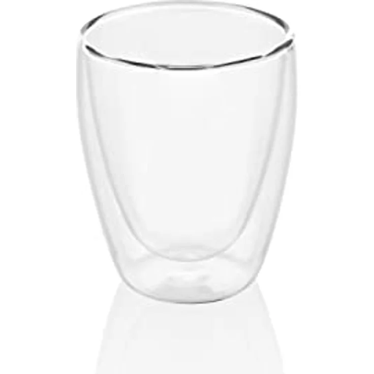 ETA 2x 240ml Cappuccino Set, doppelwandige Gläser aus transparentem Borosilikatglas für intensiven Kaffeegenuss – Bild 3