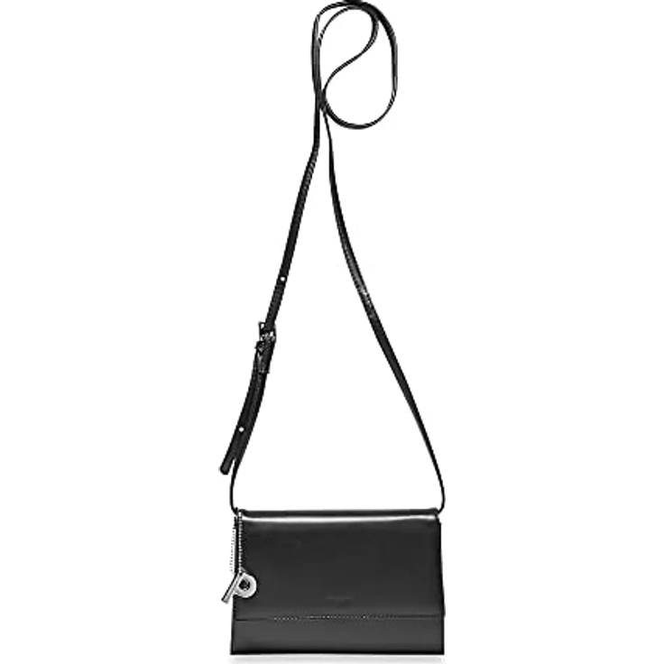 Picard Auguri Umhängetasche, 100% Leder, 19 cm x 3 cm x 13 cm, schwarz matt – Bild 1