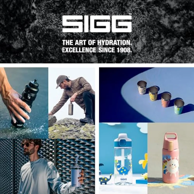 SIGG Trinkflasche Shield One Glacier 0,75L, hellblau – Bild 7