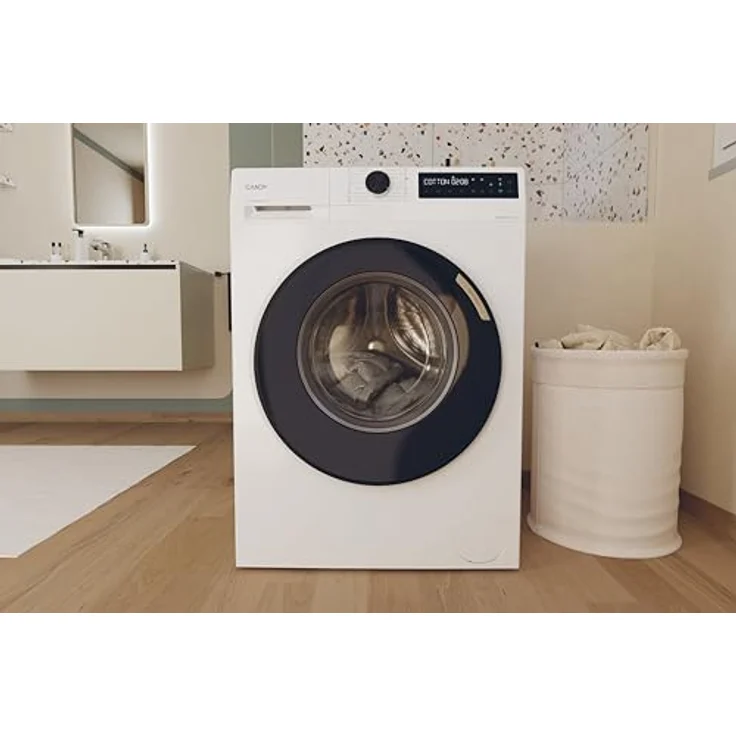 Candy BR 48B6-S, Frontlader Waschmaschine mit 8 kg Kapazität, 1400 U/min, Energieeffizienzklasse A, mit Express- und Hygiene-Programmen, EU Plug 220V – Bild 8