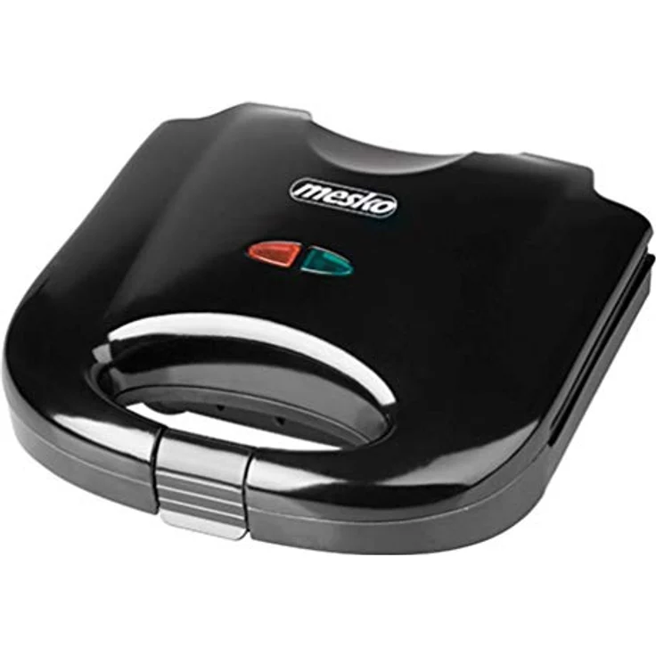 Mesko Sandwich-Maker 750 W, Schwarz, Mehrfarbig, Einheitsgröße – Bild 2