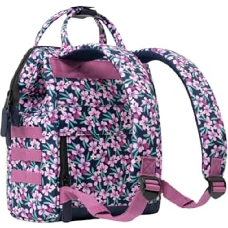 Cabaia Adventurer All Over Small City Rucksack, rosa, 32 cm, 100% Nylon, 23 cm x 13 cm – Bild 6