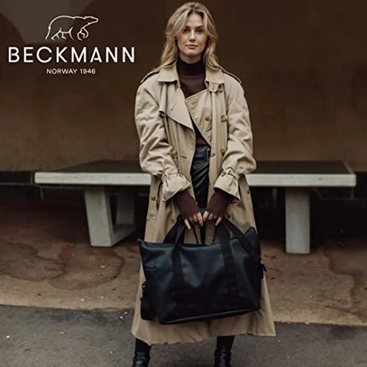 Beckmann Norway Street Weekend Weekender Reisetasche, 42 cm, schwarz, aus 100% Polyester – Bild 2