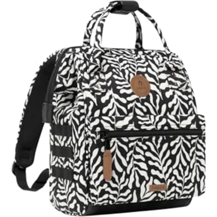 Cabaia Adventurer All Over Small City Rucksack, 32 cm, grau, 100% Nylon, kompakte Größe 23 cm x 13 cm – Bild 5