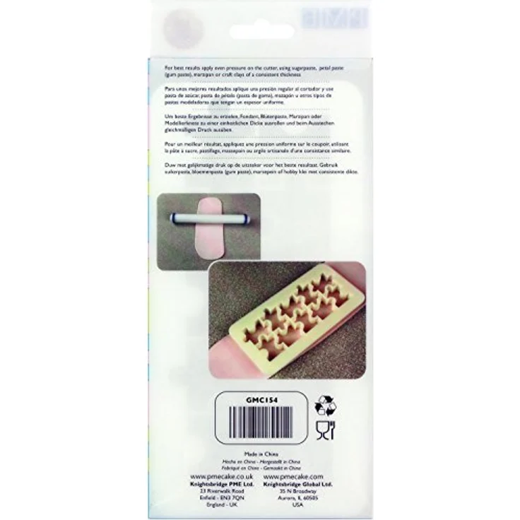 PME MultiCutter für Kuchendesign, geometrisch, plastik, weiß, Set of 3 – Bild 9
