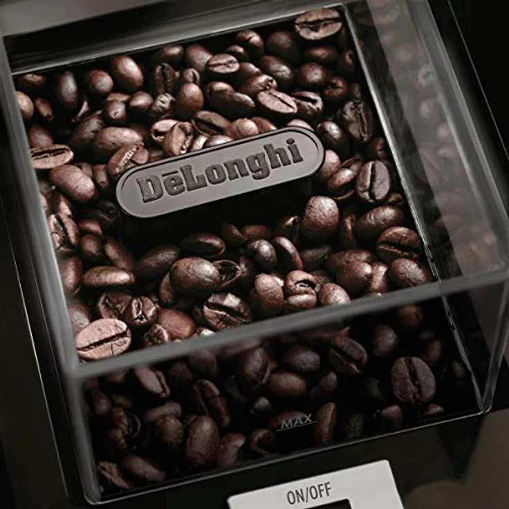 De'Longhi KG 79 Professionelle Kaffeemühle (Kunststoffgehäuse, bis zu 12 Tassen) schwarz  – Bild 2