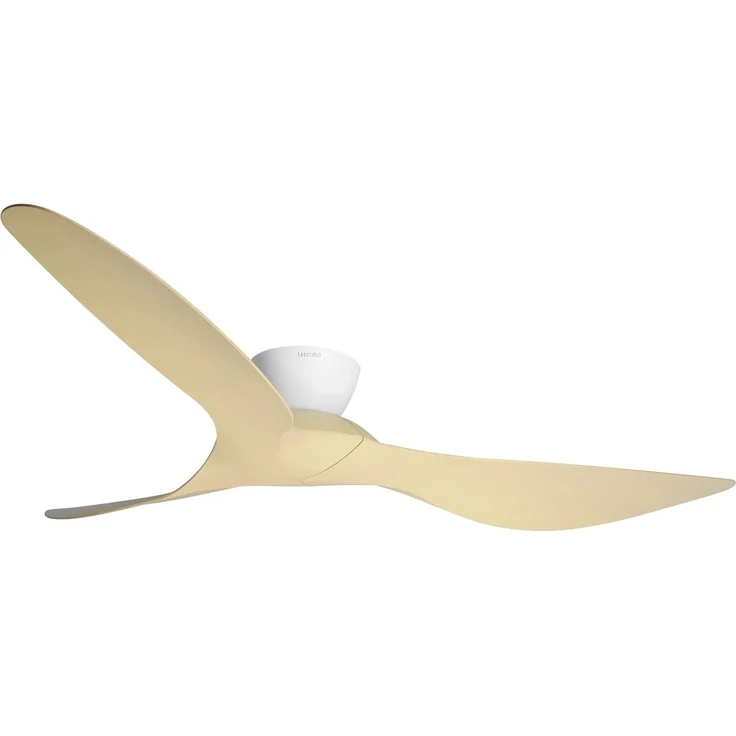 Lucci air Kotara Deckenventilator DC, Teak mit Fernbedienung und Timer, 137 cm Durchmesser