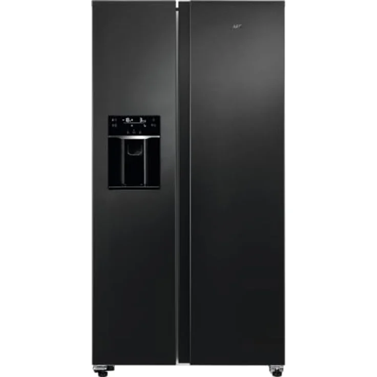 AEG ORX9V351DB Side-by-Side Kühl-Gefrierkombination, NoFrost, Schwarz VCM mit Eiswürfel- und Wasserspender, Multi Chill 0° Schublade – Bild 9