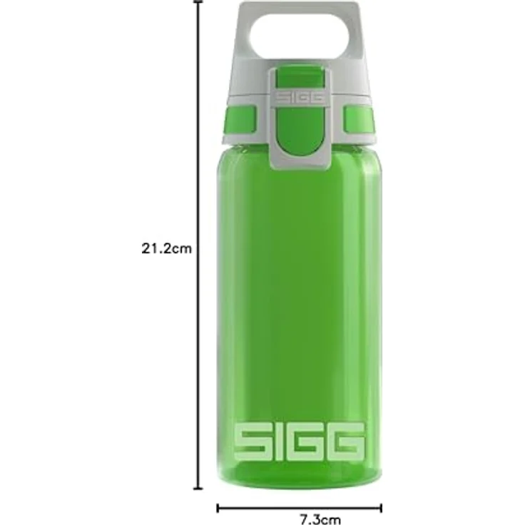 Sigg Uni VIVA ONE Green, Sport, 0.5 L, Polypropylen, BPA Frei, Grün Trinkflasche – Bild 8