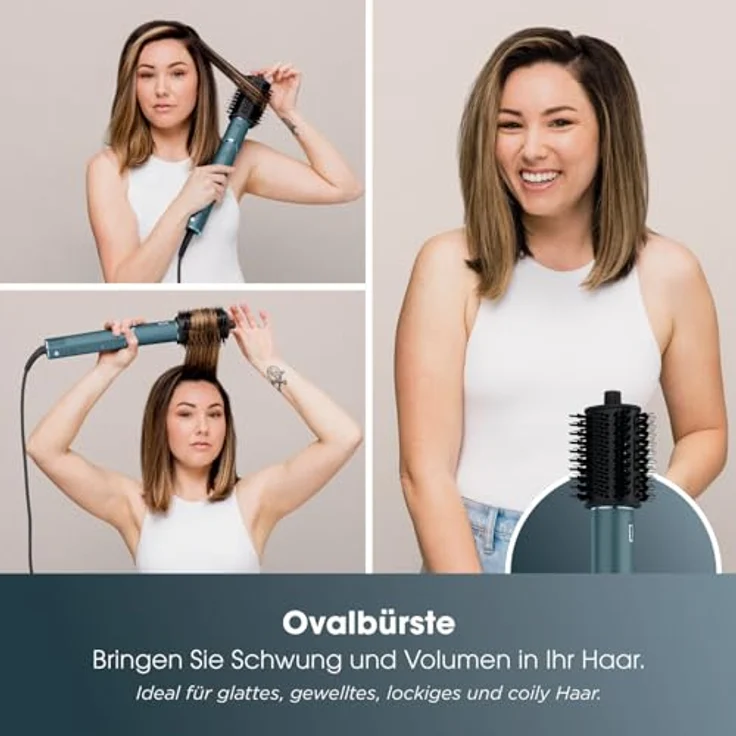 Shark FlexStyle Limited Edition - Teal 5-in-1 Haarstyler & -trockner Geschenk Set HD450TLEU – Bild 5