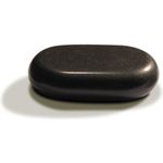Habys Massageliege Hot Stone Massagestein Größe XL 7,7 x 5,7 x 2,7 cm, aus Basalt