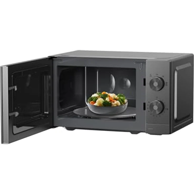 GORENJE Mikrowelle G20A2, 20 l mit AquaClean, Auftaufunktion und 5 Leistungsstufen, grau – Bild 2