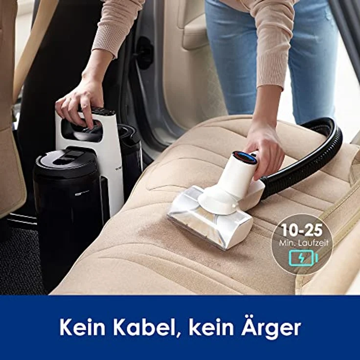 Tineco CARPET ONE Spot Essentials– kabelloser Fleckenreiniger für Teppiche und Polstermöbel – tragbar, leicht, leiser Betrieb, LED-Bildschirm – Bild 3