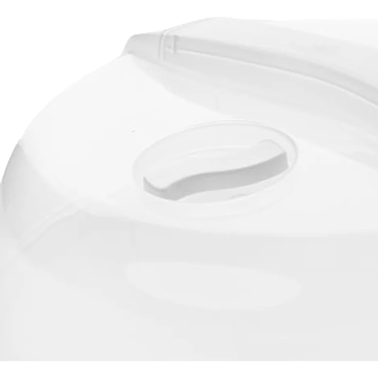 3 Stück Mikrowellen Abdeckung Mikrowellenhaube mit Dampfventil aus Lebensmittelecht BPA-frei Kunststoff, Mikrowellengeeignet Spülmaschinengeeignet Mikrowellengeschirr, Höhe: 9.5cm Durchmesser: 26cm - Preisvergleich – Bild 4