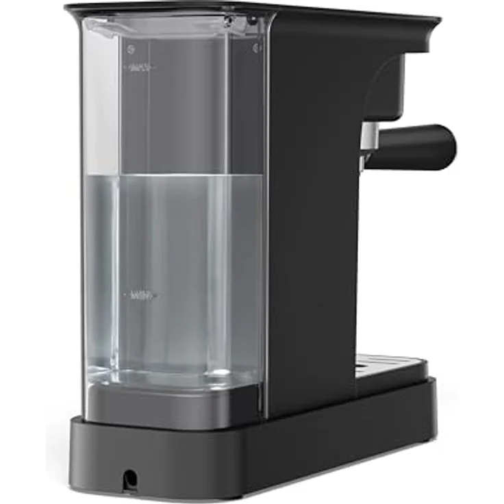 Princess 249422 Espressomaschine, 0,8 l, für gemahlenen Kaffee, 1400 W, schwarz – Bild 6