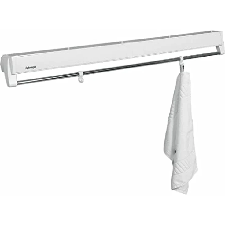 Juwel Artdry 100 Wäschetrockner (Trockenlänge 8,5 m, Wandtrockner ausziehbar, Breite 100 cm, max. Belastbarkeit 12 kg) 40140 – Bild 4