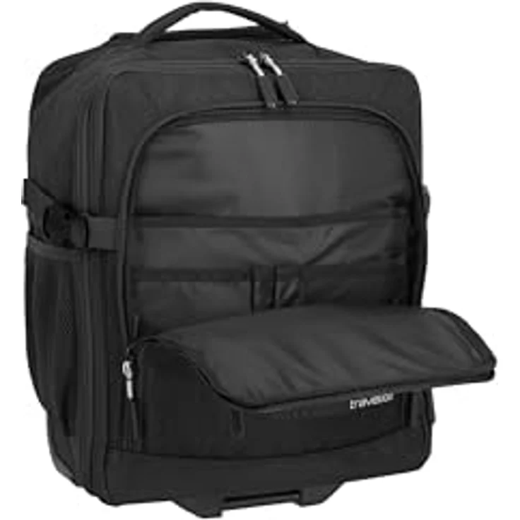 Travelite Kick Off 2 Rollen Rucksacktrolley 40 cm mit Laptopfach, schwarz – Bild 5