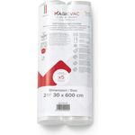 Magic Vac Vakuumierer MAGICVAC Vakuumierfolienrollen ACO1025 30x600 cm 2St, hochwertige Lebensmittelkonservierung