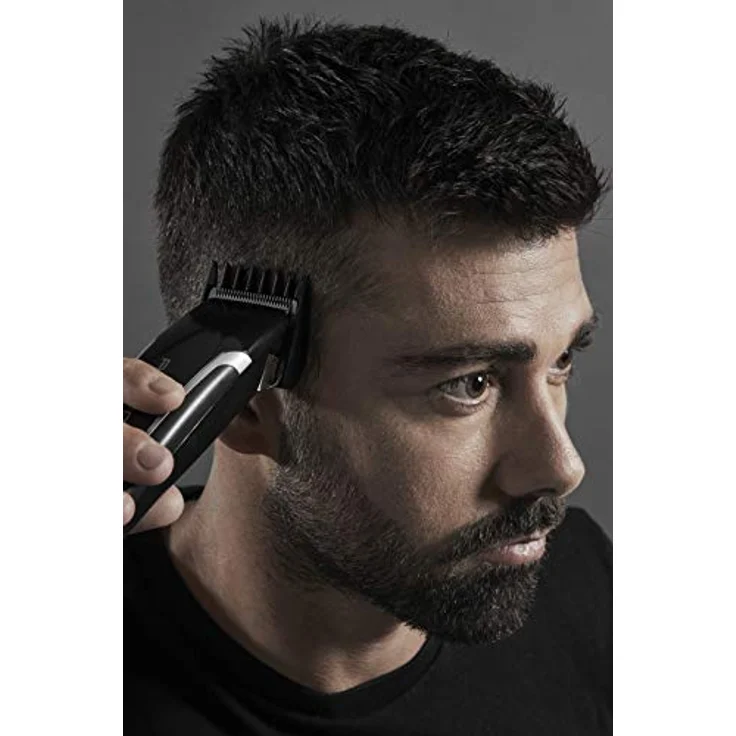 Rowenta Driver TN1603 Haarschneider mit Klingen aus Edelstahl und 20 Hochleistungsschnittlängen mit festem Kamm, inkl. Bürste und Öl, 4 feste Aufsätze, mit Kabel – Bild 2